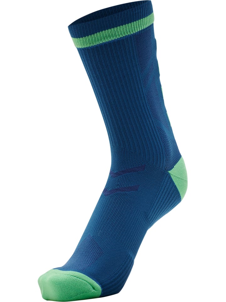 Hummel Hummel Low Socken Elite Indoor Erwachsene in GREEN ASH/BLUE CORAL günstig kaufen