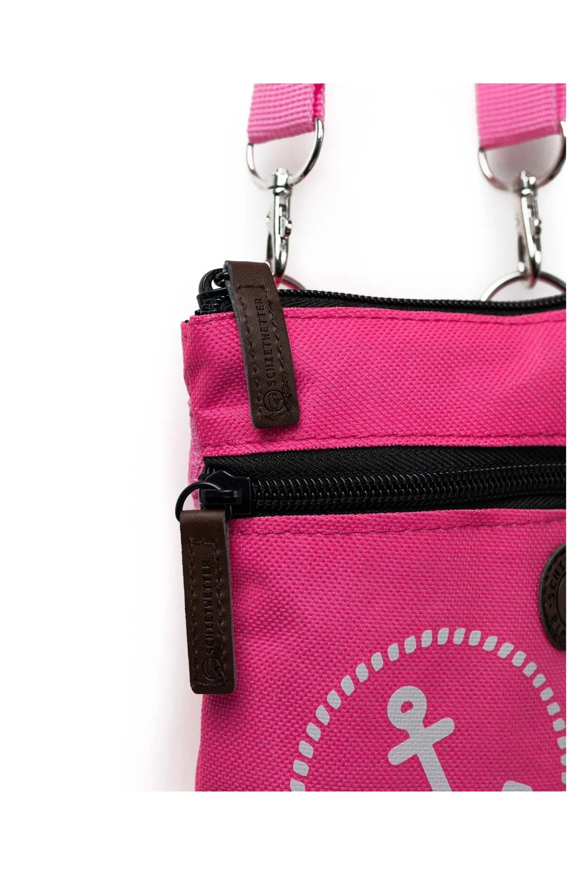 SCHIETWETTER  Messenger Bag - Rosa - Unifarben