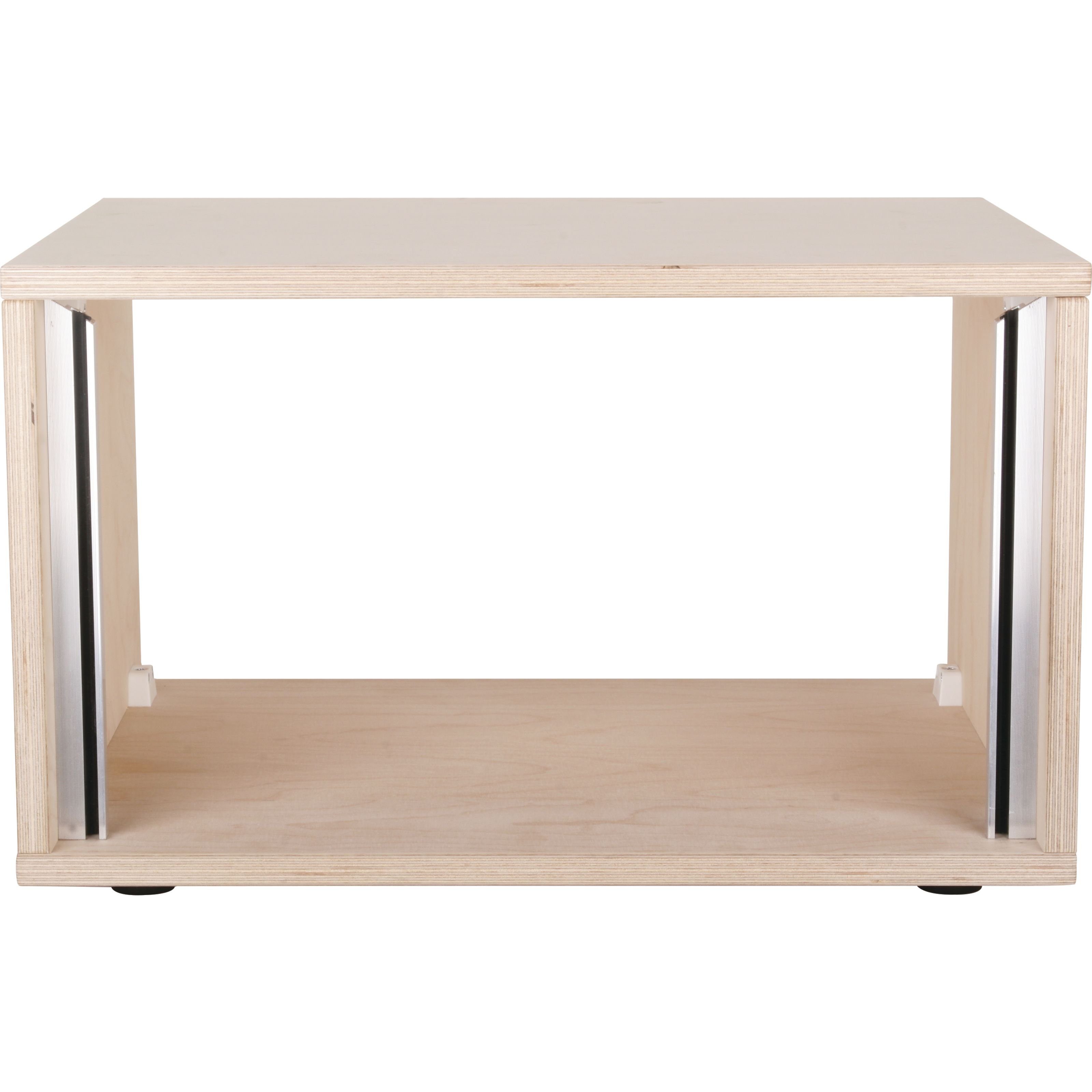 MUSIC STORE Mischpult, Studiorack 6HE Birke MP Bausatz, unlackiert, gerade