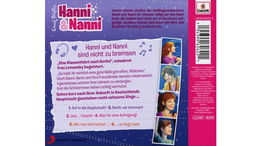 Folge 71: Hanni und Nanni sind nicht zu bremsen