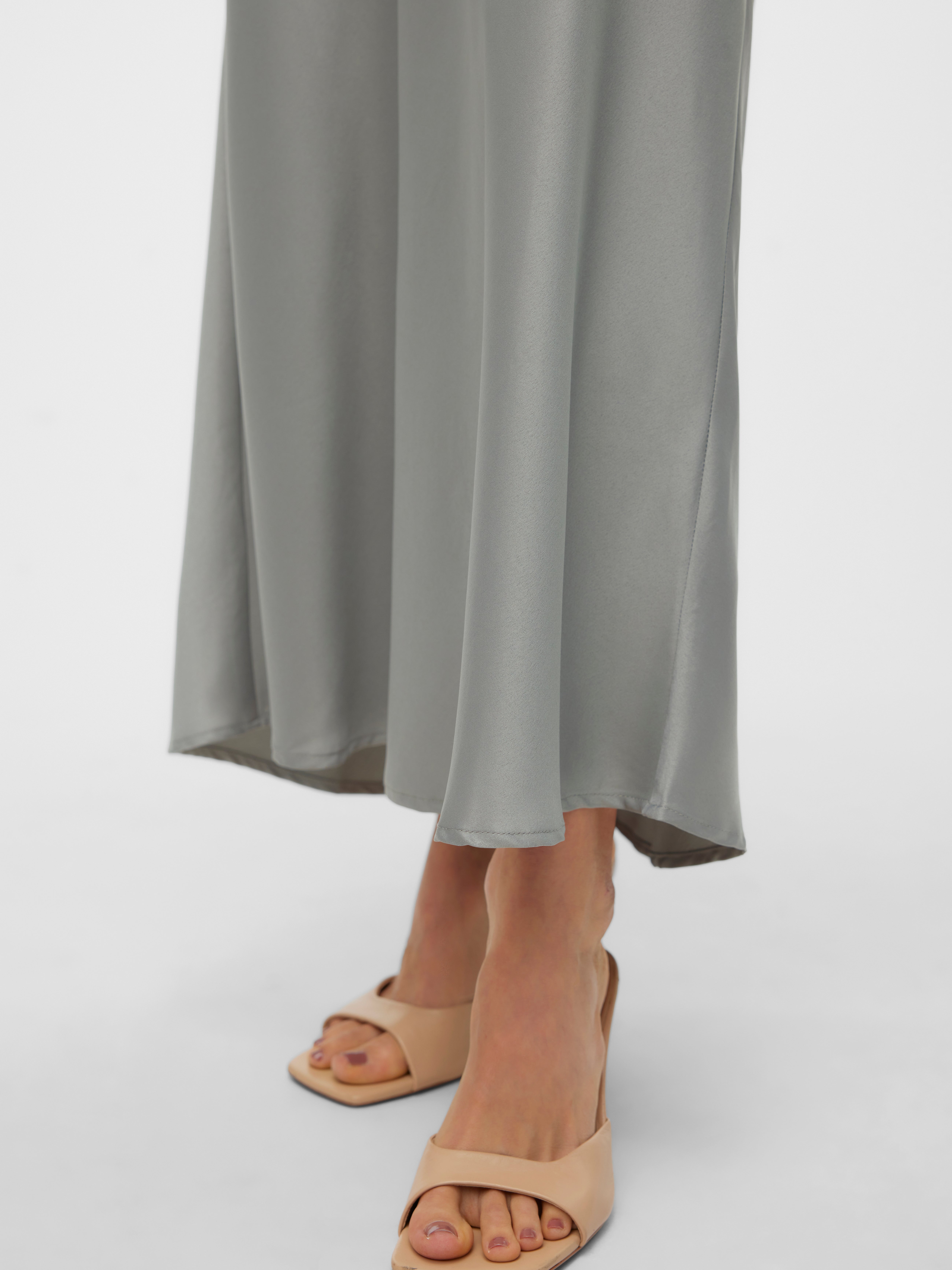 VMKLEO Hohe Taille Langer Rock