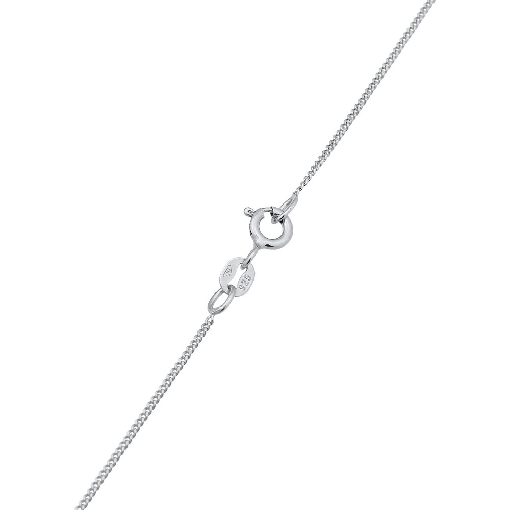Elli Elli Collier Femmes Pendentif Solitaire Rond Classique avec Cristal de Zirconium  collier