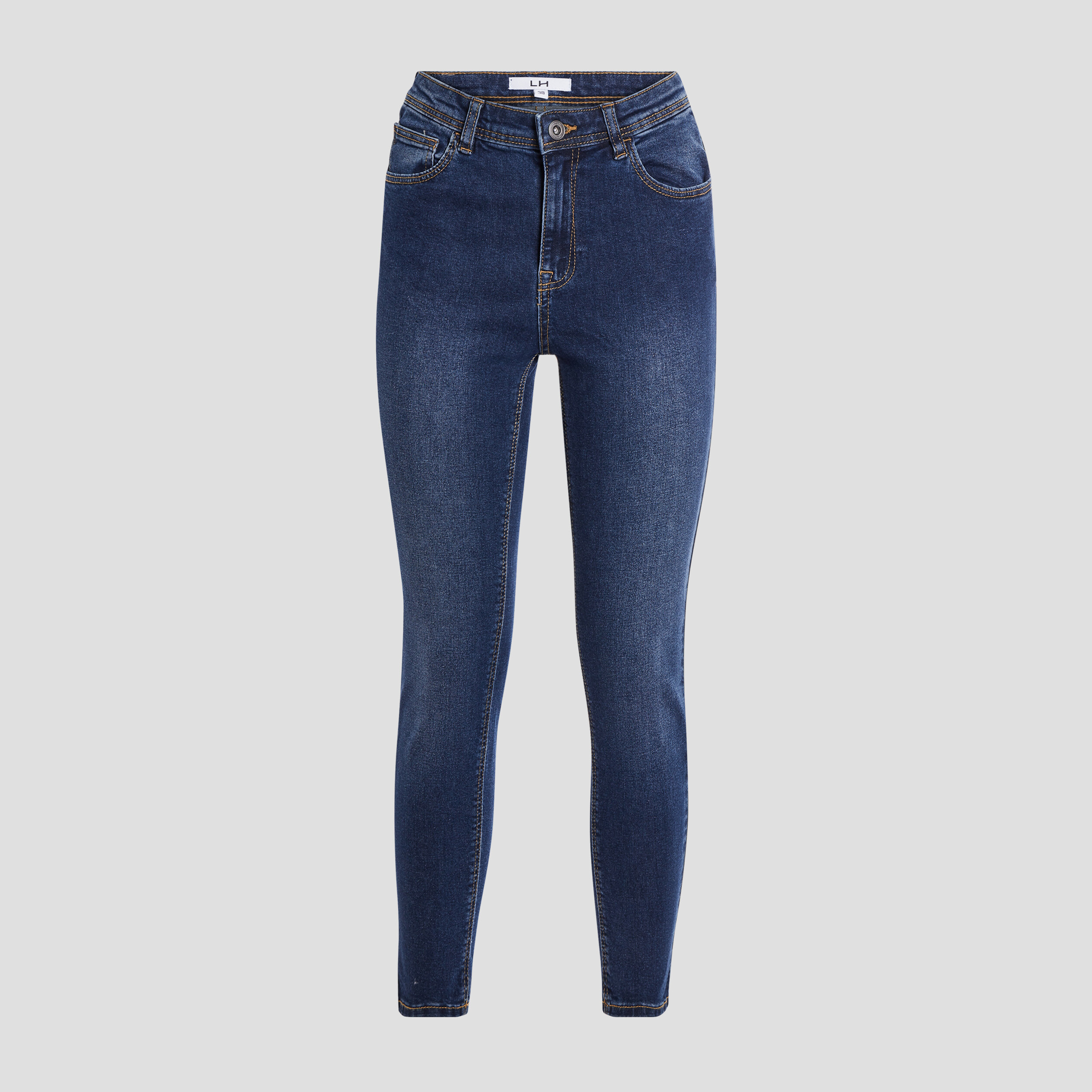 Jeans skinny push-up denim double stone femme | La Halle