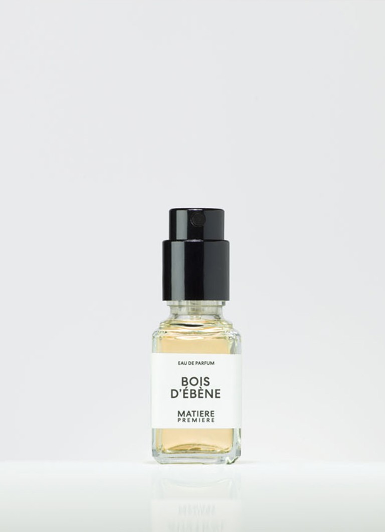 Materii prime: lemn de abanos, apa de parfum