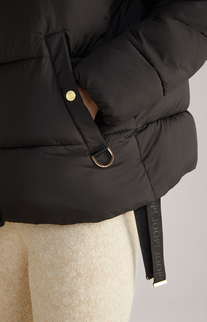 Steppjacke in Schwarz