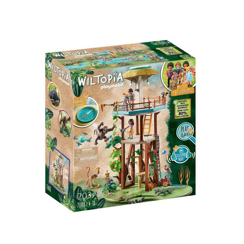 71008 Tour de recherche avec boussole Playmobil Wiltopia