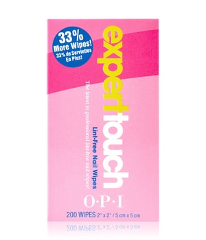 OPI Expert Touch Nail Wipes Nagellackentferner-1x200 Stk
