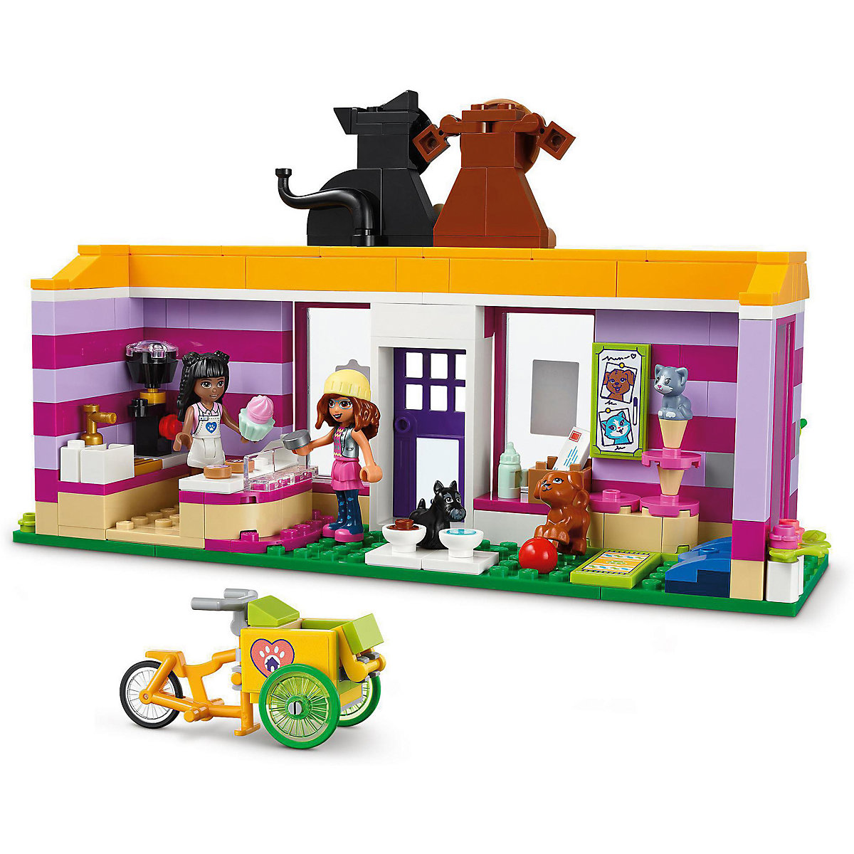 LEGO® Friends 41699 Tieradoptionscafé