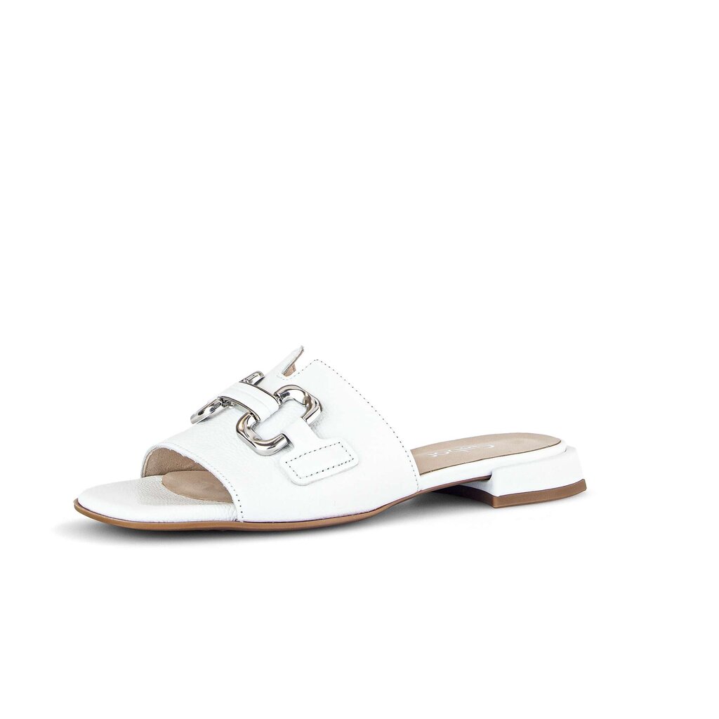 Gabor comfort Pantolette weiß