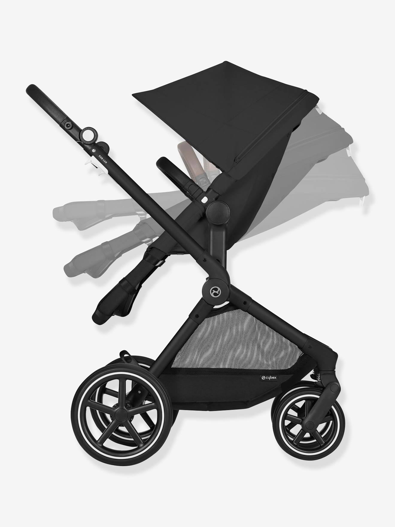 Cybex Kombi-Kinderwagen CYBEX Gold EOS LUX - schwarz