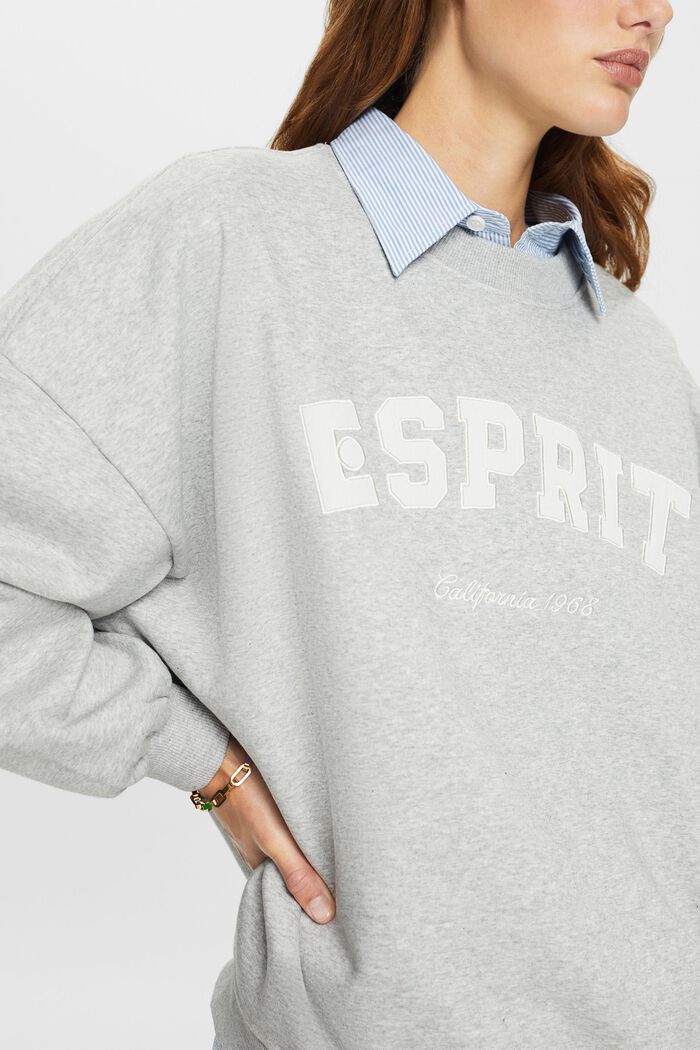 Logo-Sweatshirt aus Fleece
