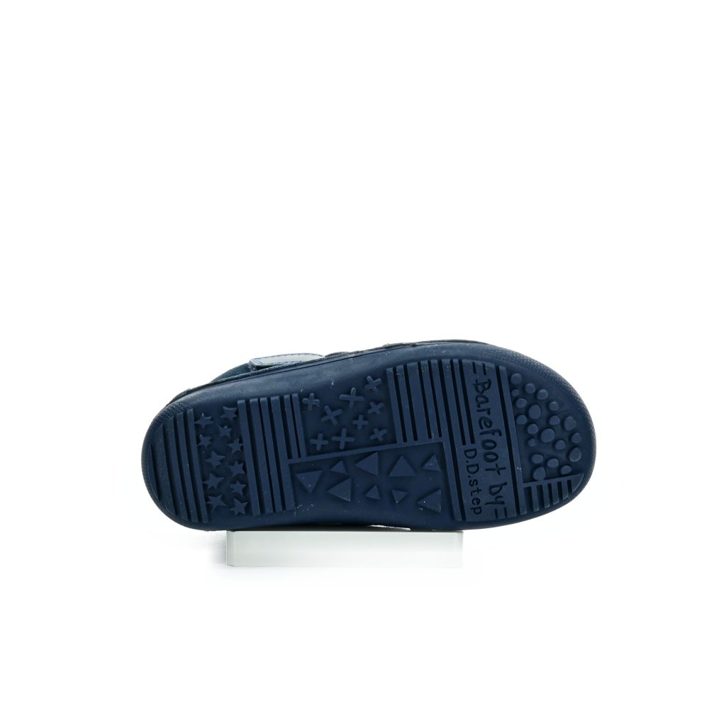 D.D.Step W063-42603A Royal Blue Winterbarfußschuhe