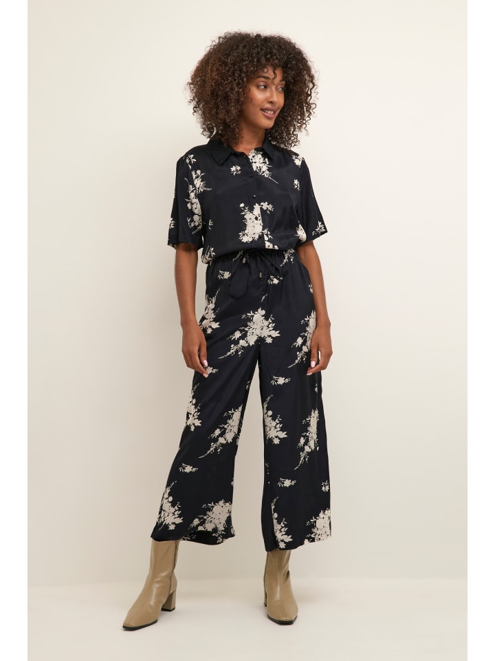 Kaffe Overall KAgilla in Black/Antique Flower Print günstig kaufen 34