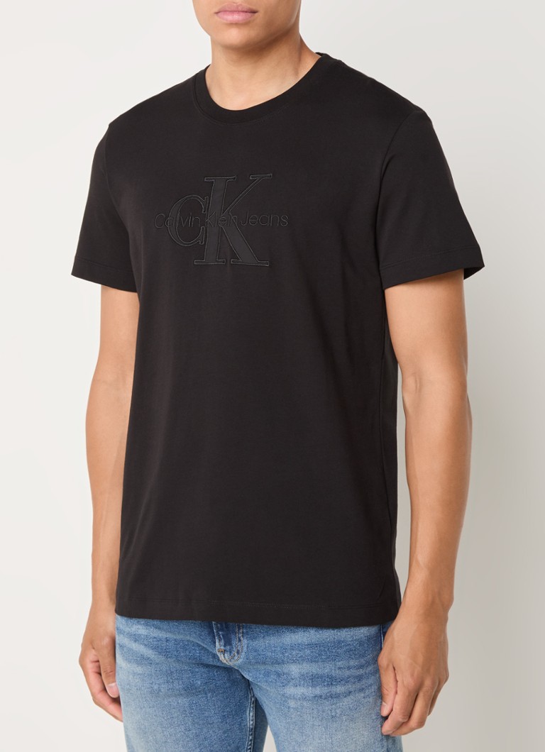 Koszulka Calvin Klein z haftowanym logo