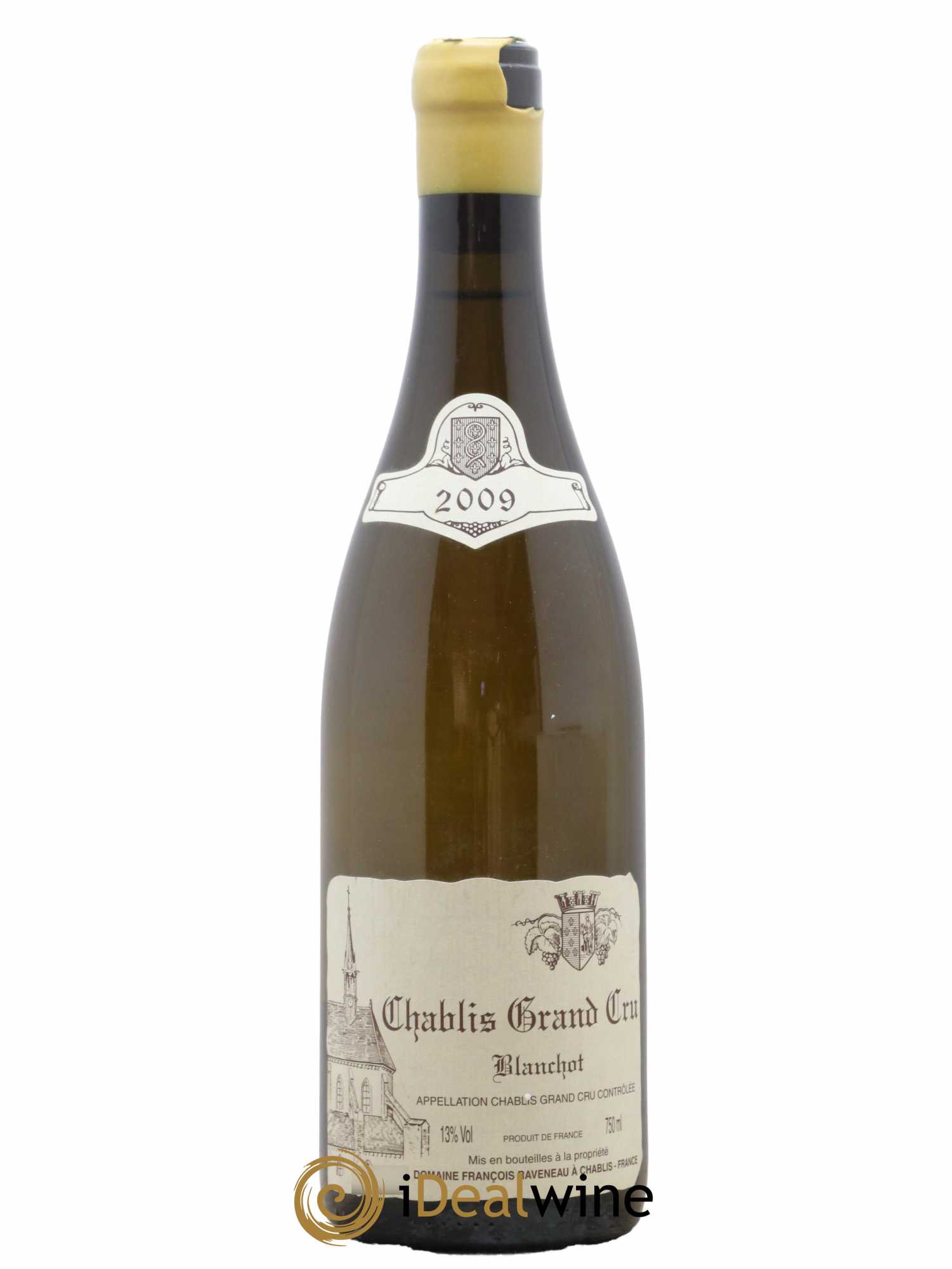 Chablis Grand Cru Blanchot Raveneau (Domaine)  2009 - Lot de 1 Bouteille