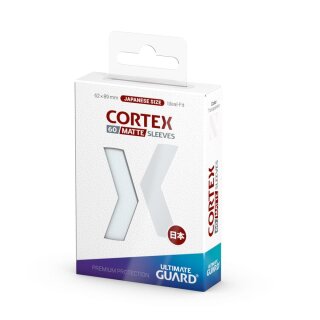 Ultimate Guard Cortex Sleeves Japanische Größe Matt-Transparent (60)