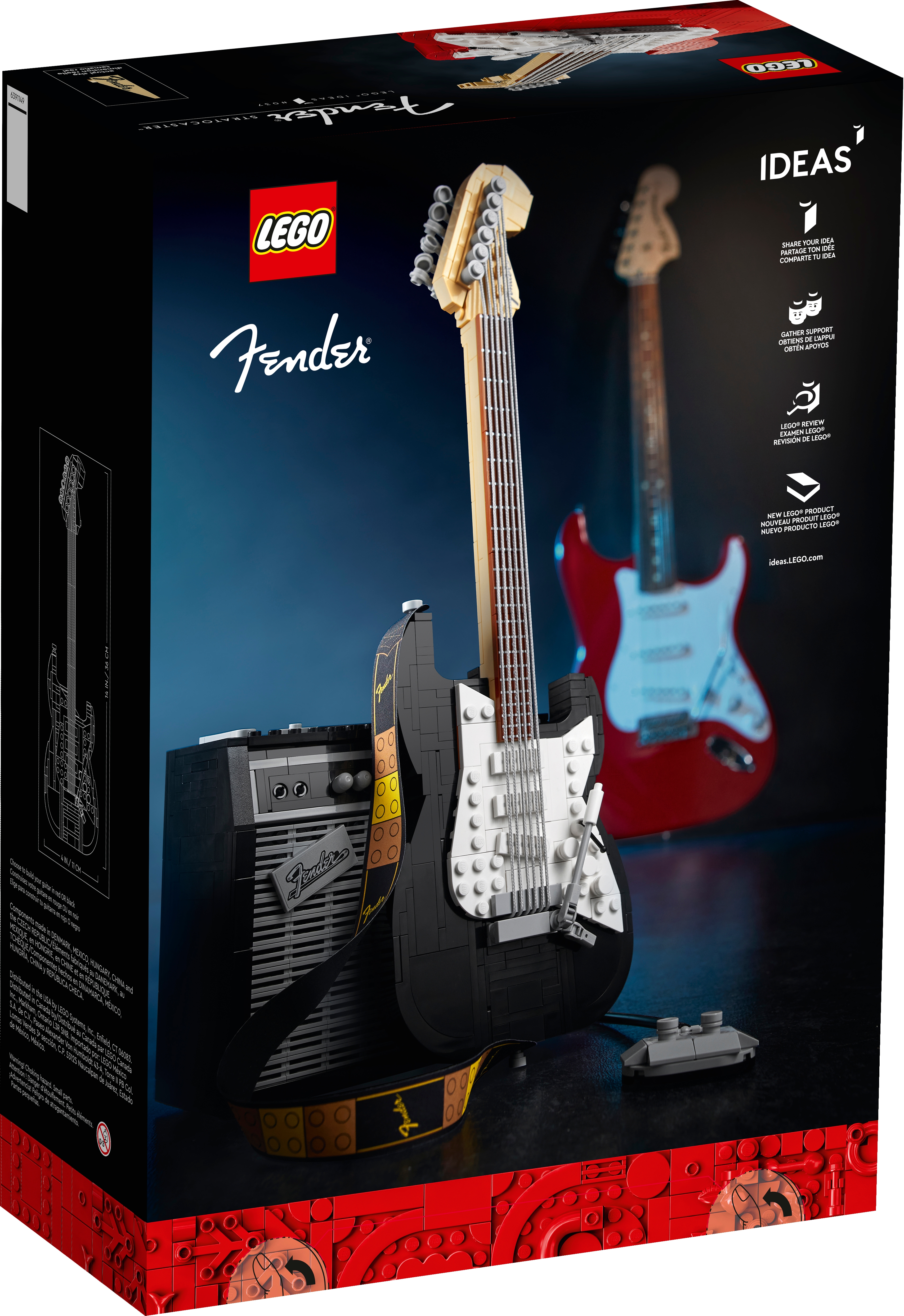 LEGO® Ideas Fender® Stratocaster™ 21329