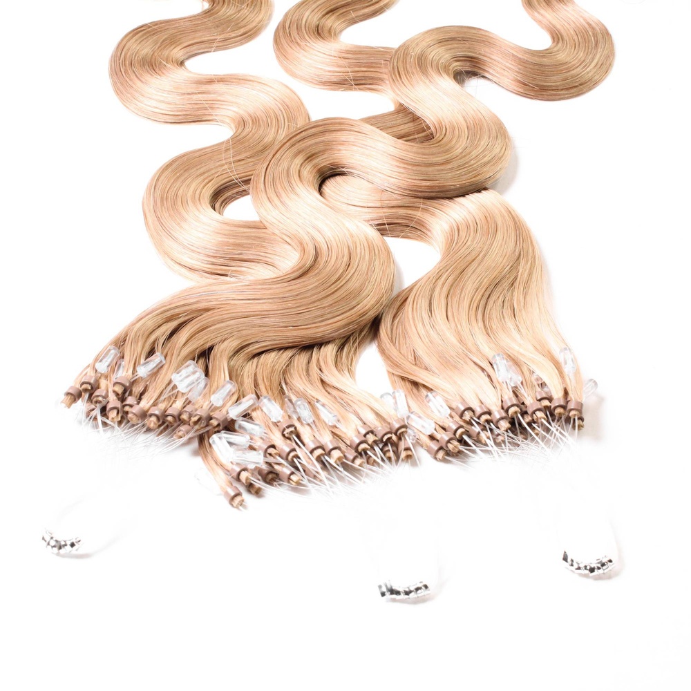 hair2heart Extensions à froid cheveux naturels #18 Noisette 1g extensions