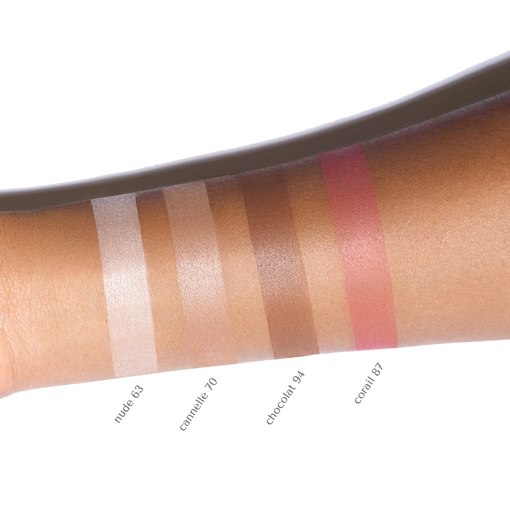 CHADO Monts & Merveilles - Poudre - peaux moyennes à foncées Palette de maquillage multifonctions (rechargeable)