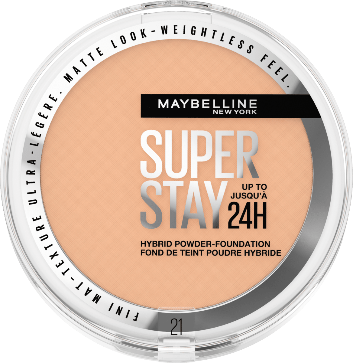 Foundation Puder Super Stay Hybrides 21, 9 g
