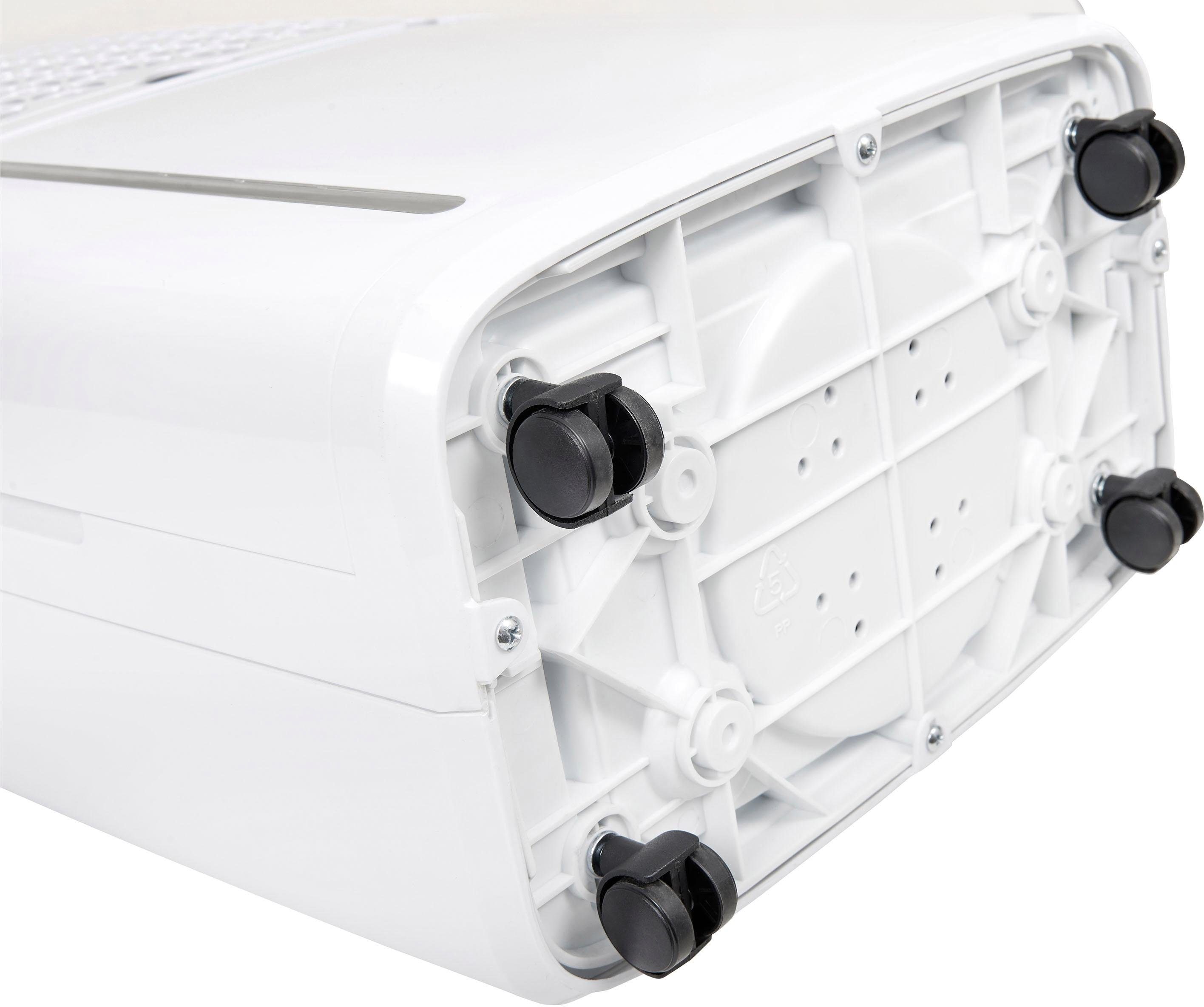 exquisit Luftentfeuchter LE 2055 wes, für 35 m³ Räume, Entfeuchtung 20 l/Tag, Tank 5,5 l