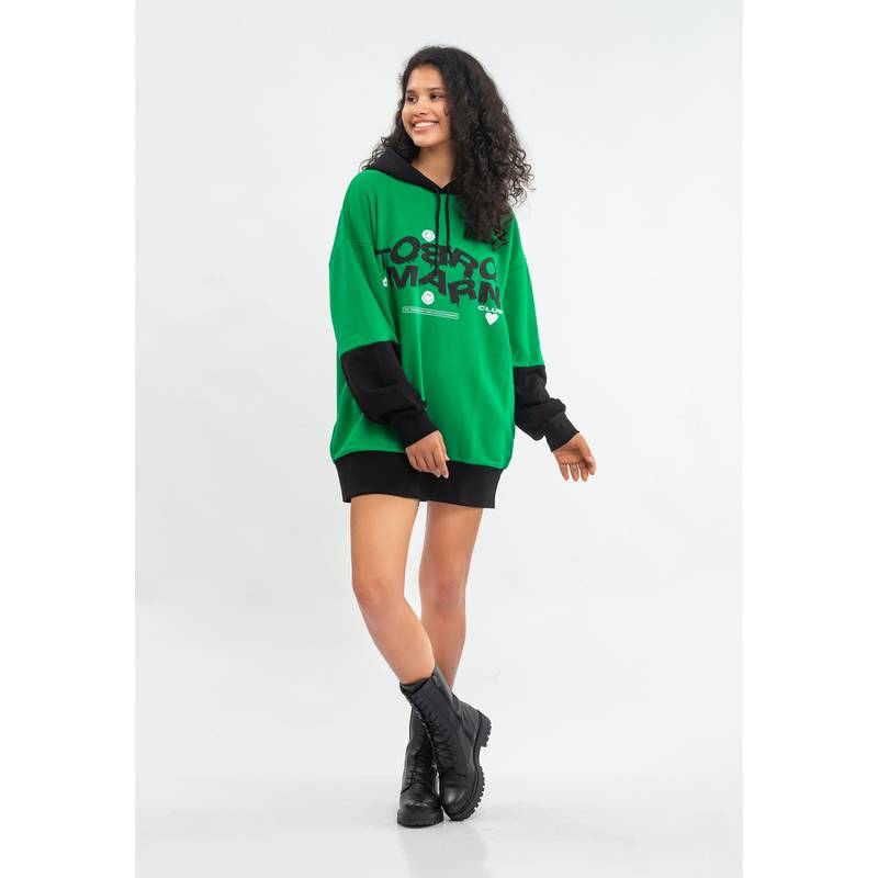 Tom Barron WOMEN OVERSIZE FIT TUNIC SWEATSHIRT Sweatshirt Damen