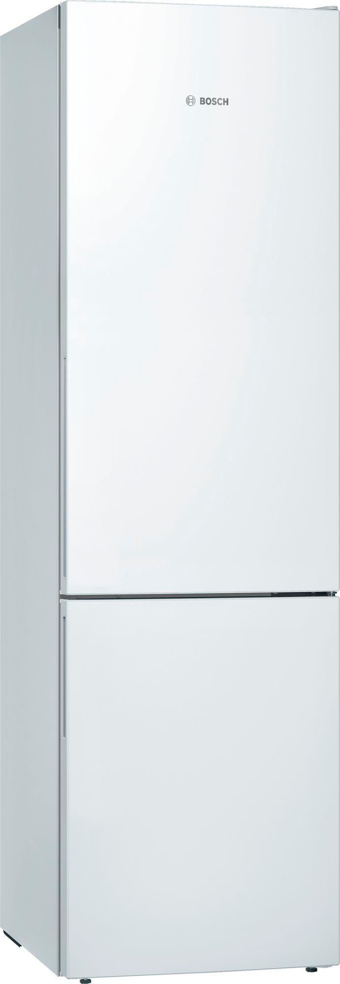 BOSCH Kühl-/Gefrierkombination Serie 6 KGE39AWCA, 201 cm hoch, 60 cm breit