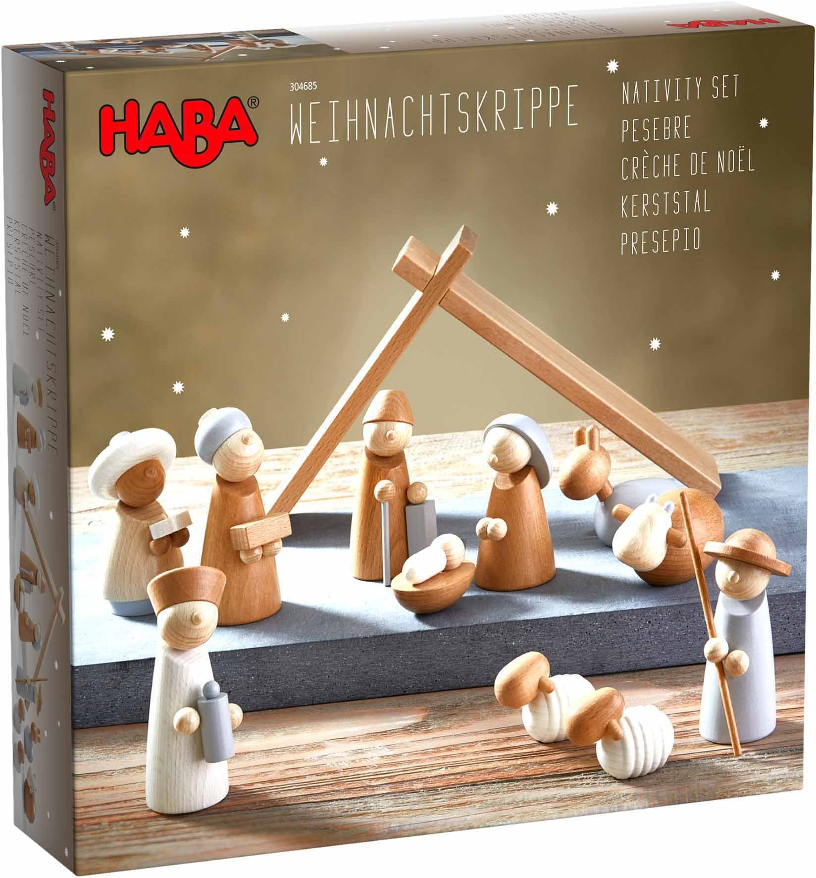 Haba Spielfigur Holzspielzeug, Weihnachtskrippe, ; Made in Germany