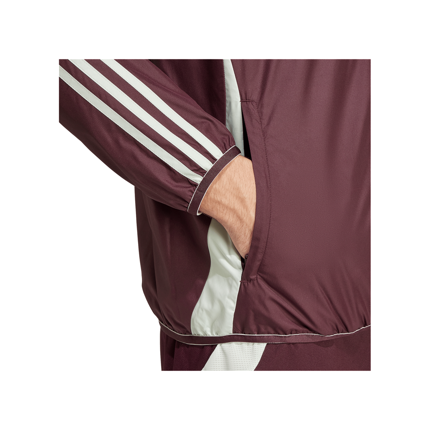adidas Mexico Anthem Jacke Rot