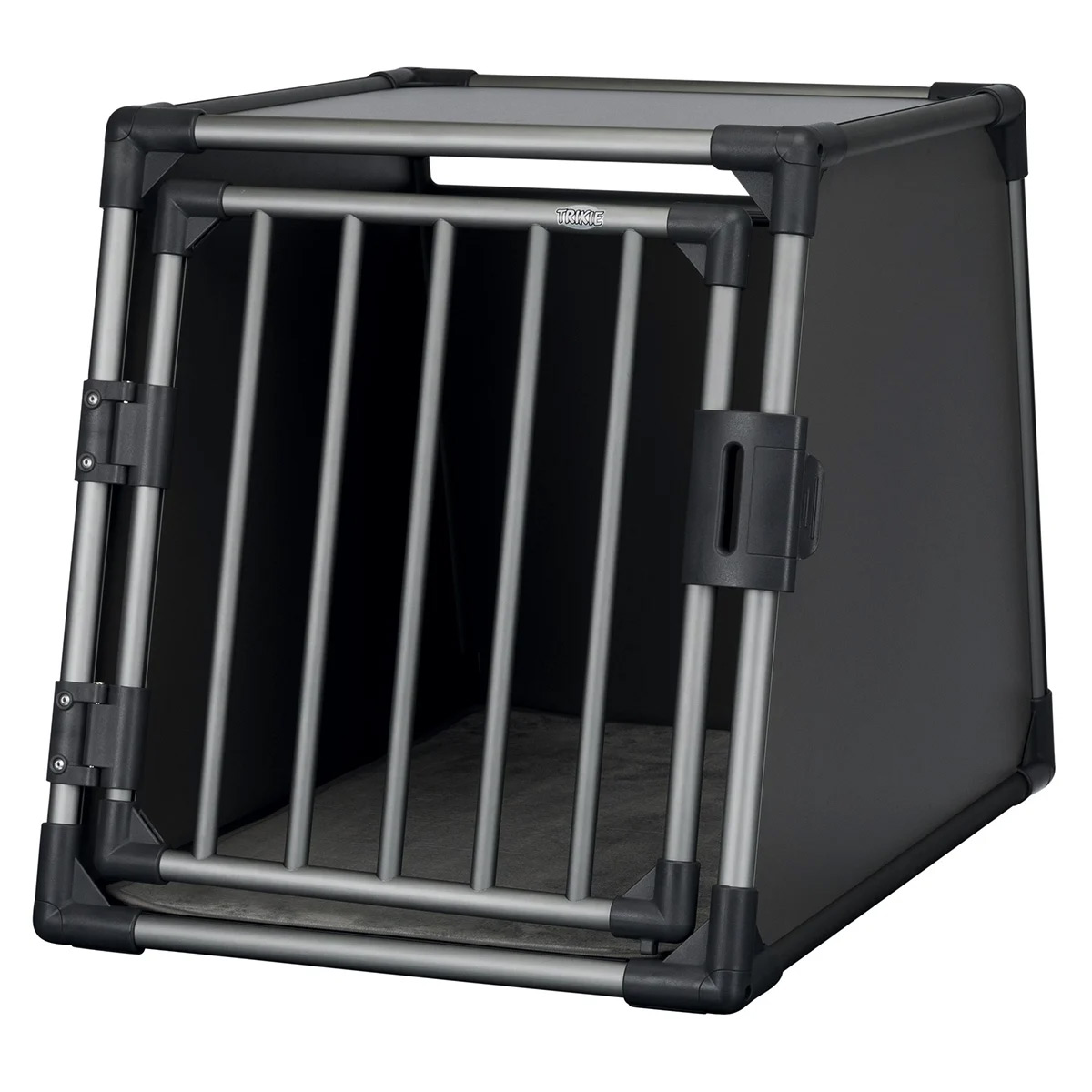 Trixie Transportbox, Aluminium - graphit M: 55x61x74cm | Rückläufer