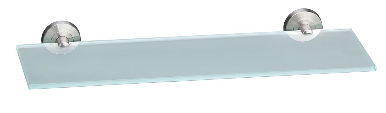 Weles AMARE Regal Glasablage, silber - 50 x 14 cm