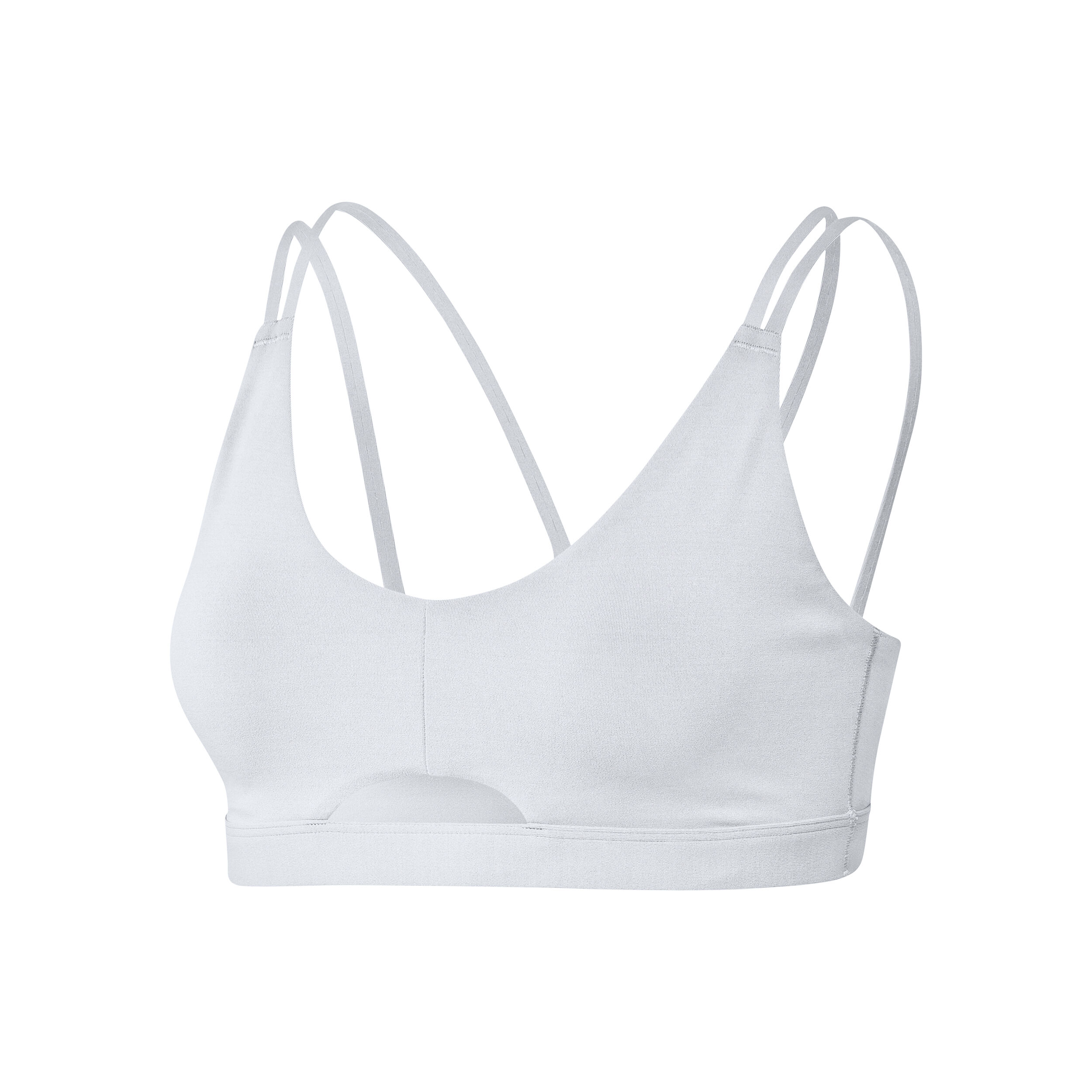 YO Long Studio Long Sleeve Sport-BH Damen - Weiß