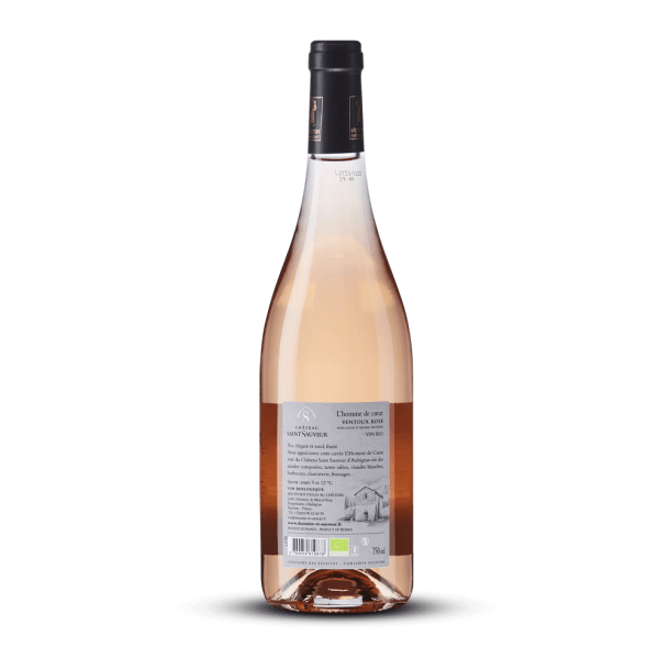 AOP Ventoux Rosé Château Saint Sauveur Homme de Cœur 2021