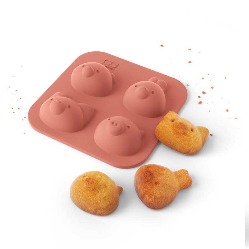 Moule de cuisine silifriends animaux pour enfant