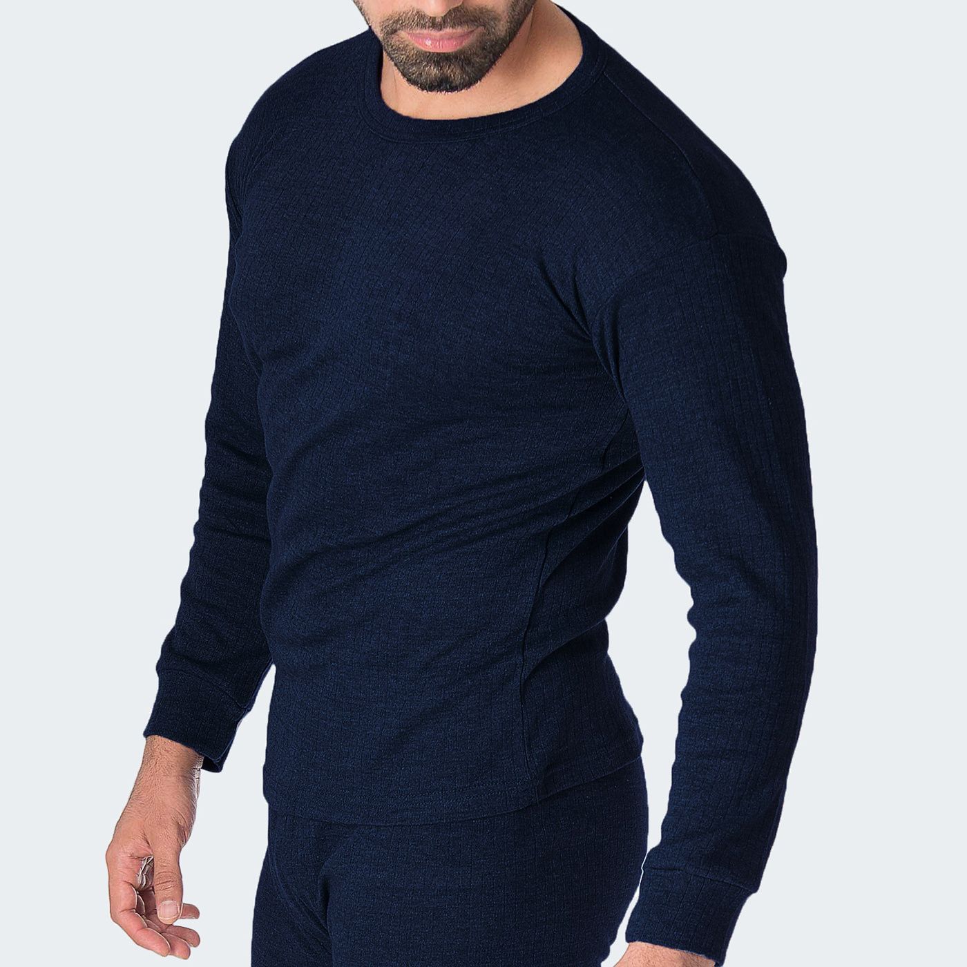 Black Snake Blue Herren Thermoshirt