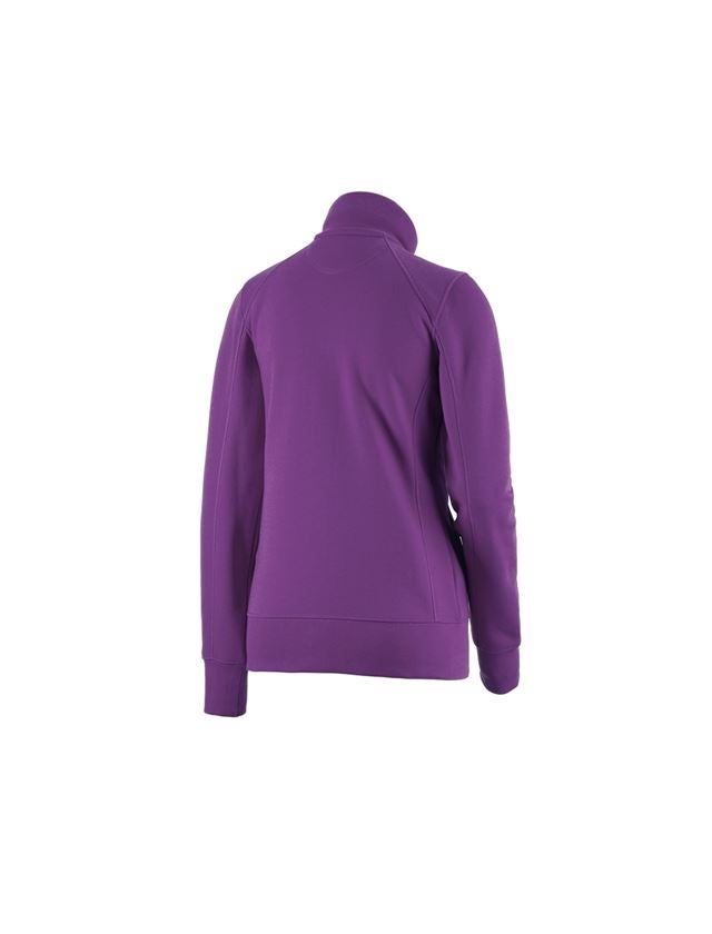 e.s. Sweatjacke poly cotton, Damen