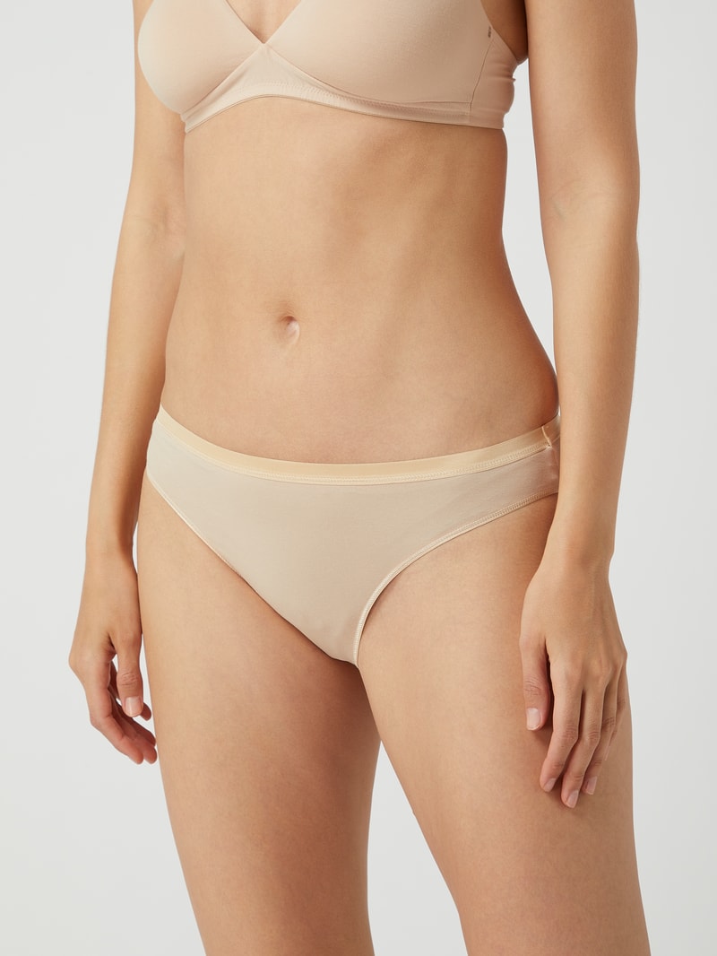 Slip mit Stretch-Anteil Modell 'Cotton Sensation' in beige