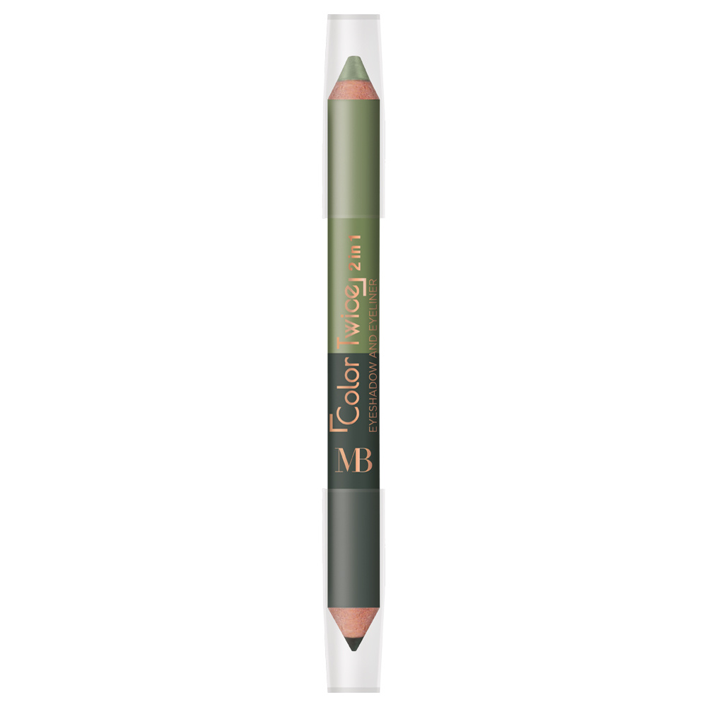 Mb Milano CRAYON DOUBLE-EMBOUT VERT 2,8g CRAYON YEUX