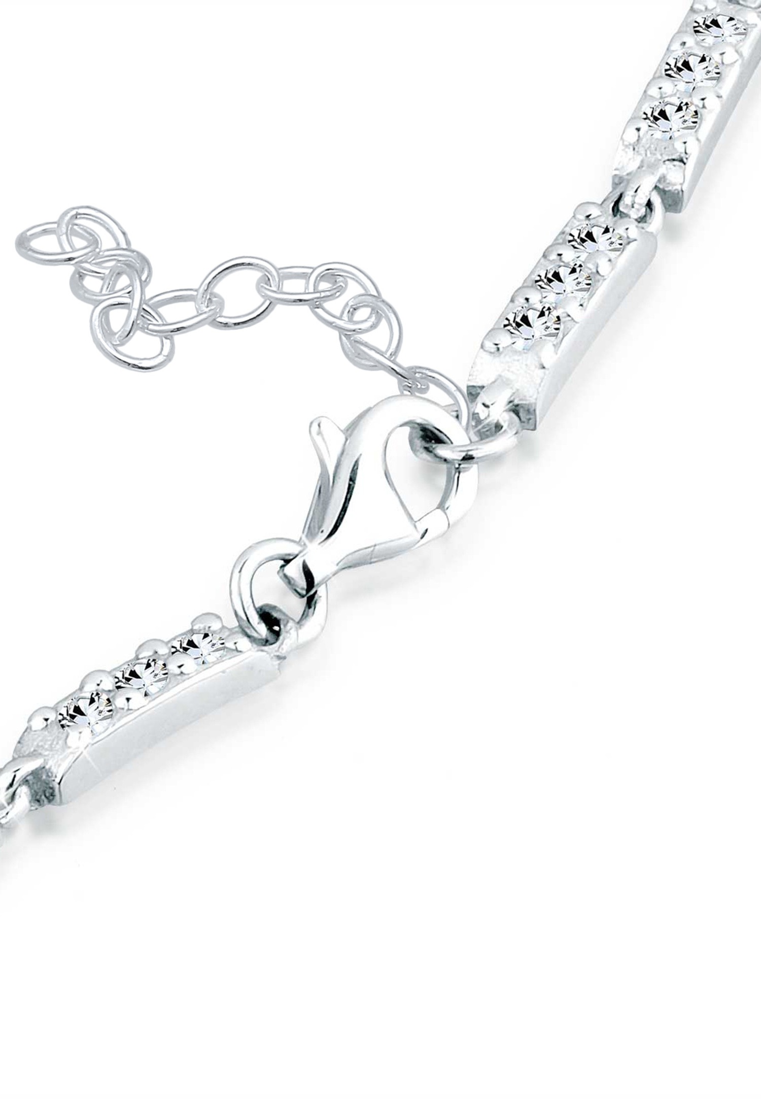 Elli Women's Sparkling Geo Elegant with 925 Sterling Silver Crystals