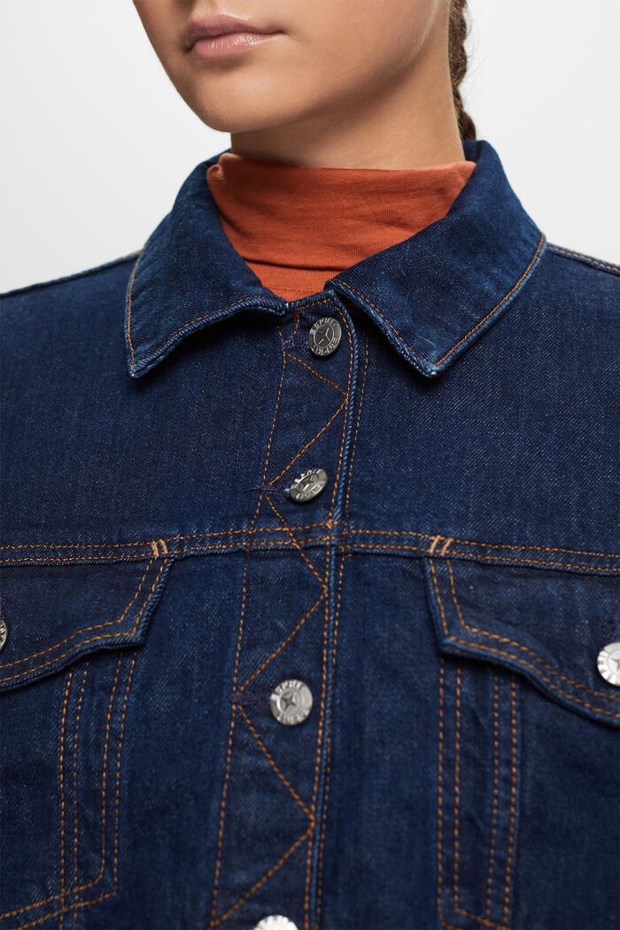 Premium-Jeansjacke im Truckerstil