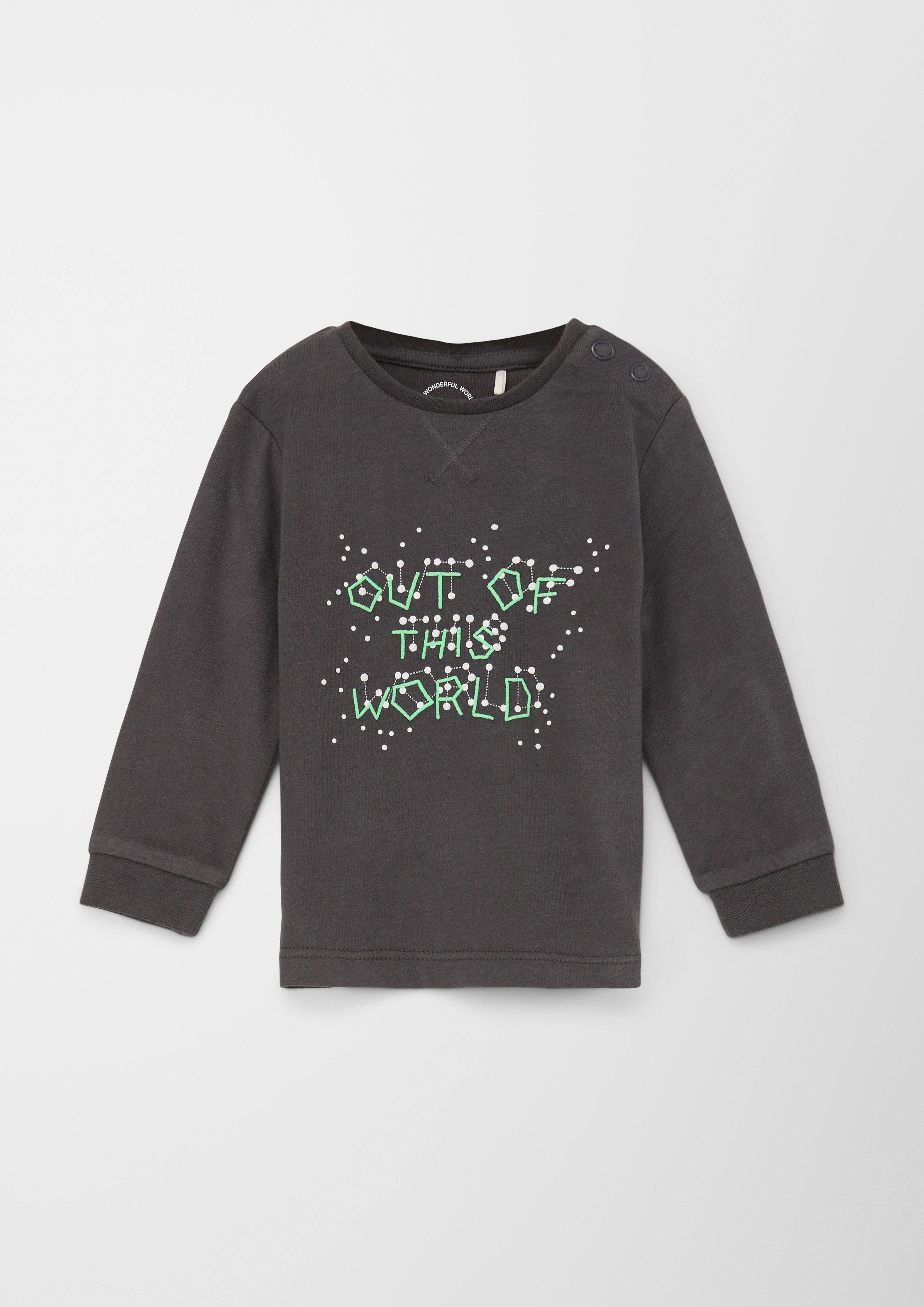 Longsleeve mit Statement-Print  2122427-9670
