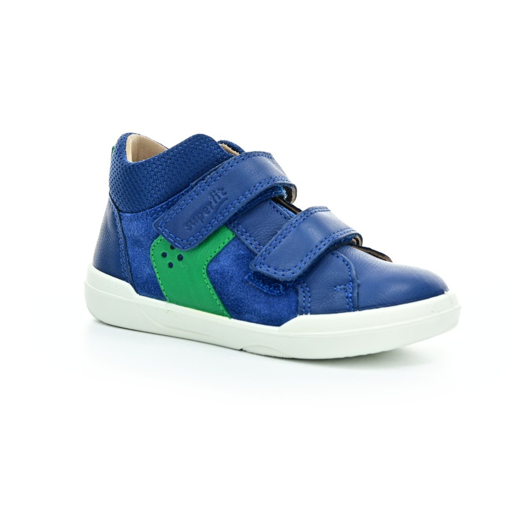 Superfit Superfree Nappa Blau/Grün Barfußschuhe