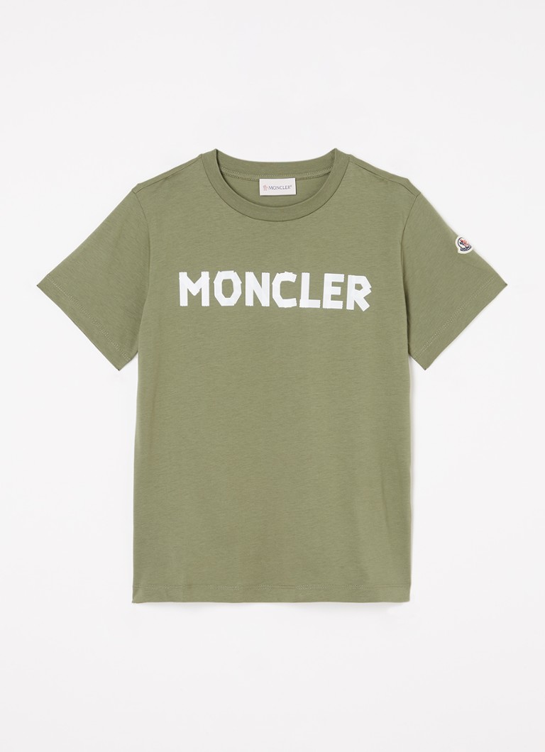 Tricou Moncler cu logo imprimat