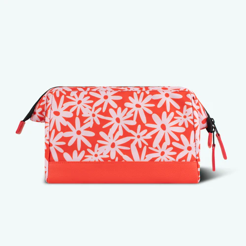 Red Trafalgar Square toiletry bag