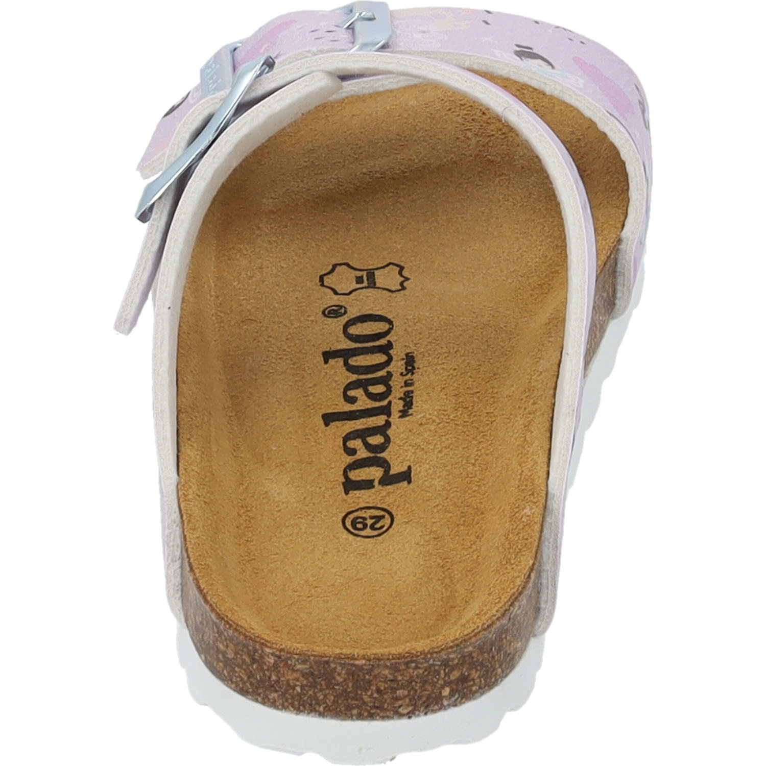 Palado Kids Samos G Print, Pantoletten, Kinder, Flieder Metallic Fairy