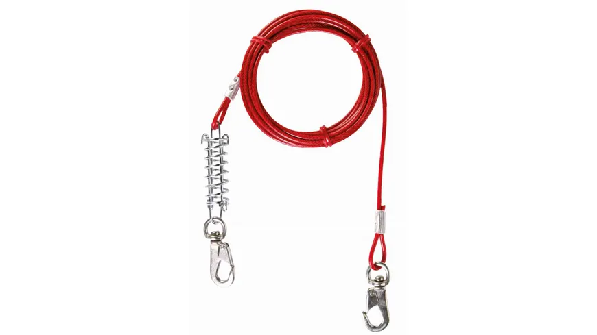 Trixie Hofleine rot 5 Meter Hunde Zubehör