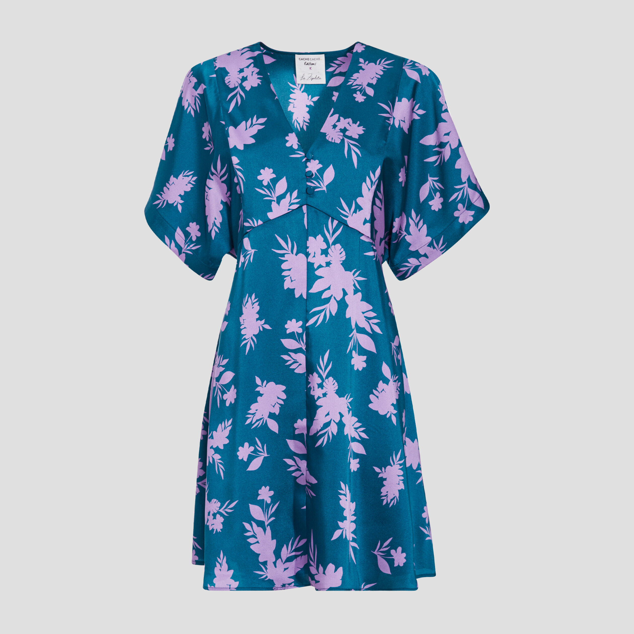Robe courte parme femme | Cache Cache