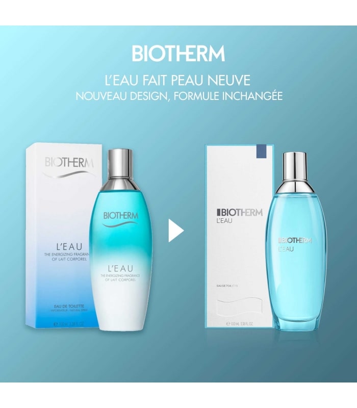 BIOTHERM-L'EAU EAU DE TOILETTE-Eau Essence de lait corporel - spray parfumé