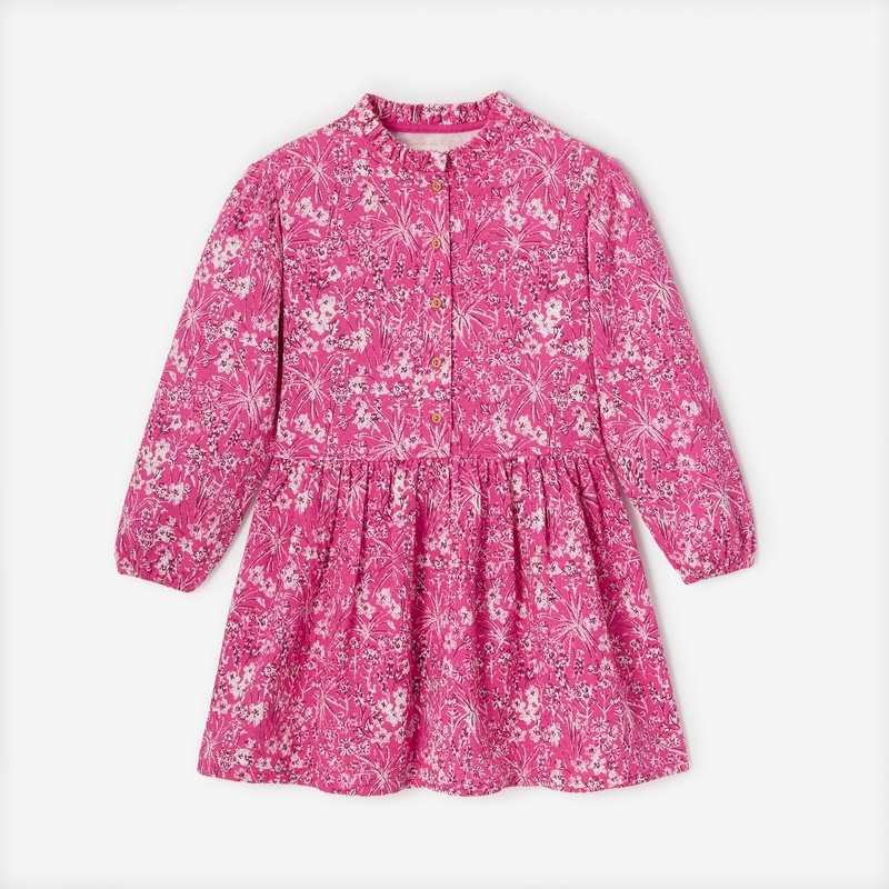 Robe rose tubique à imprimés pour fille Catimini