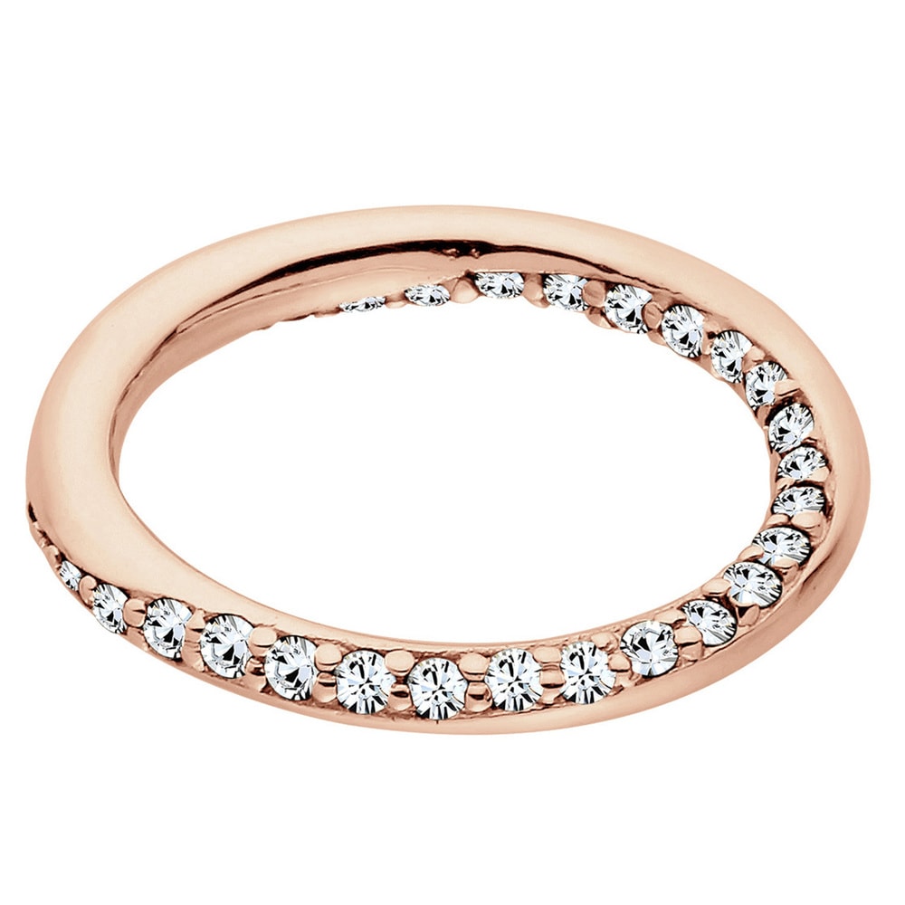 Elli Elli Bague Bandring Kristalle Silber Bague